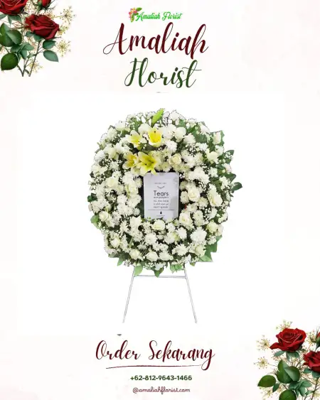 Krans Bunga Duka Sumbakeling